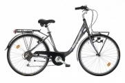Bianchi велосипед YARD 26' alu TX35 6s V-Brake женский 43' черный